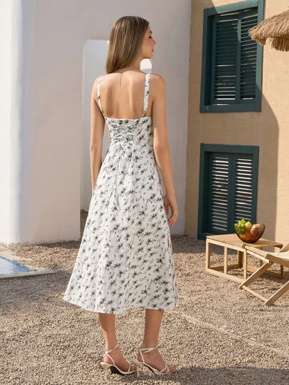 The Summer Corset Muse – Floral Elegance with a Sculpted Fit